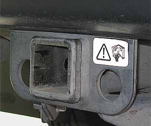 Land Rover Discovery 2 inch factory hitch